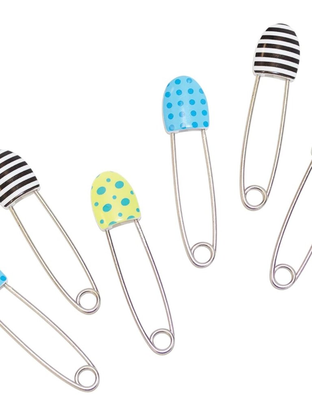 Decorative Diaper Pins 6 Count
